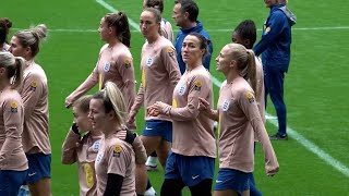 England Women train in Coventry ahead of friendly against South Africa [upl. by Duax]