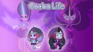 Gacha Life Equestria Girls MLP  Making MIDNIGHT SPARKLE AND DAYDREAM SPARKLE in GACHA LIFE [upl. by Cha]