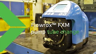 Flowrox™ FXM Pump Tube Change Maintenance Video [upl. by Lladnyk]