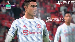 FIFA 22  Liverpool vs Manchester United  PS5 Next Gen Gameplay  Premier League Full Match  4K [upl. by Naot]