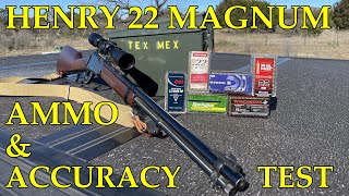 Henry 22 Mag Accuracy Test [upl. by Corrine]