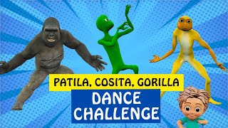 Patila Gorilla Dame Tu Cosita Dance Challenge Animated Story of Dame Tu Cosita Song [upl. by Morel]