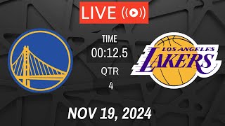 NBA LIVE Golden State Warriors vs LA Lakers I November 19 2024 Warriors vs Lakers 2K Live [upl. by Marella511]