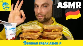 ASMR SUCUK TOAST essen ASMR Deutsch  GFASMR [upl. by Haroldson]