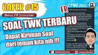 Trik Mengerjakan BOCORAN SOAL TWK HOTS  Bahas FR TWK CPNS 2023 [upl. by Jedd]