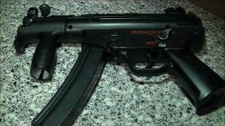 HECKLER amp KOCH MP5K by GALAXY airsoft By RACKNLOAD [upl. by Revolc]