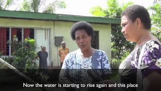 Climate change impacts in Namata Village Fiji [upl. by Ahsyle]