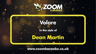 Dean Martin  Volare  Karaoke Version from Zoom Karaoke [upl. by Gow]