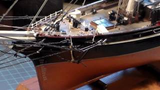 REVELL 1959 CUTTY SARK winter finish up build video 1 [upl. by Shelly]