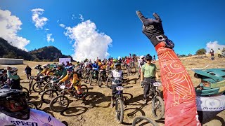 The CRAZIEST HARDEST and LONGEST Mass Start Race 🥇 WINNING RUN 🇳🇵I Himalayan Enigma X Kilian BRON [upl. by Gombach]