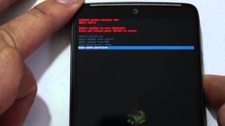 How To Manually Factory Reset Your Motorola Droid Turbo [upl. by Werdnael]