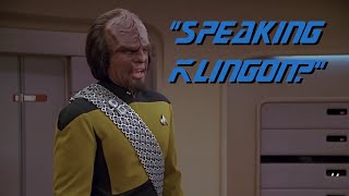 TNG Intake  Speaking Klingon [upl. by Pascha]