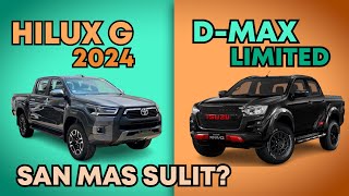 Toyota Hilux G 2024 vs Isuzu DMAX Limited 2024 [upl. by Dorreg]