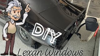 Flush Lexan Window Install❗️ How to aluminum window flanges 🔩 [upl. by Janeva352]