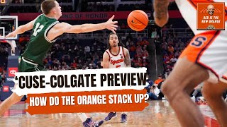 SyracuseColgate Preview  How do the Orange Stack Up [upl. by Eadwine]