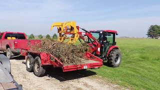 The Universal Skid Steer Brush Crusher [upl. by Etnemelc]