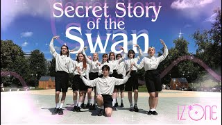 KPOP IN PUBLIC IZONE 아이즈원  Secret Story of the Swan  Dance Cover by KITSUNE  10 member ver [upl. by Kovacev]