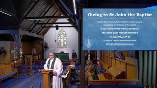 8am Sunday 3 November 2024 St John the Baptist Northcote [upl. by Ebehp]