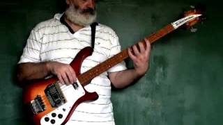 RICKENBACKER 4001 V63 DEMO [upl. by Lebisor]