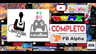 Pack FBA Roms Batocera  Recalbox con sus imágenes y Videos completos  FB Alpha 1700 ROMS [upl. by Bound]