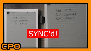 Dropbox Sync Between Supernote A5X and A6X [upl. by Kendrah345]