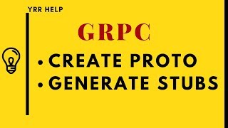 How to create GRPC Proto files and Generate Java Stubs [upl. by Janeta]