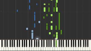 Hoshi no arika  Whereabouts of light  Trails in the sky OST piano tutorial [upl. by Eirene]