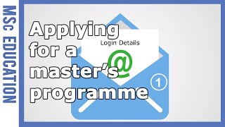 How to apply for a master’s programme  WURtube [upl. by Sollie148]