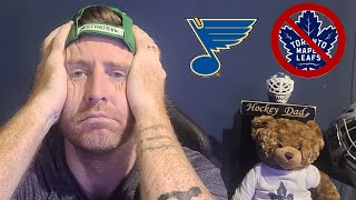 Blue Kryptonite  TOR 2 VS STL 4 Game 12  Leafs Reaction 2425 [upl. by Fabrianna]