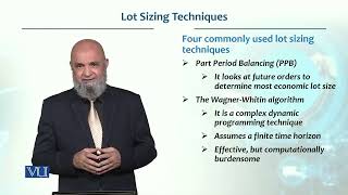 Lot Sizing techniques  Production  Operations management  MGT713Topic175 [upl. by Landy287]