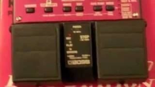 Boss RC20 XL RC20 Loop Station Phrase Recorder Sampler Demo [upl. by Harald]