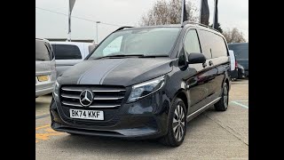 MercedesBenz Vito 20 119 CDI SELECT Crew Van GTronic RWD L2 Euro 6 [upl. by Nimaynib550]