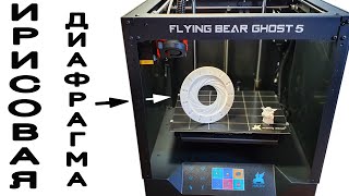 Обзор 3D принтера Flying Bear Ghost 5 Напечатал ирисовую диафрагму [upl. by Ahsead]