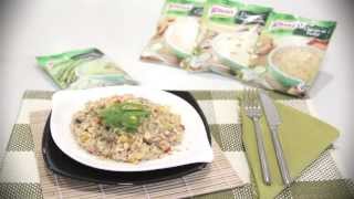 Recetas fáciles  Cómo preparar Arroz con espárragos [upl. by Zeret]