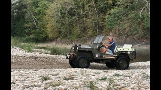 Willys MB Происшествие на ПшадеIncident on the Pshada River September 2024 [upl. by Juli284]