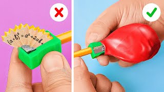 New School Hacks and Gadgets 😜🎓 Surprise Your Mates With These DIYs [upl. by Santini]