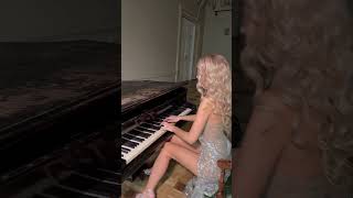 Played an old piano 💔 [upl. by Rehtae]