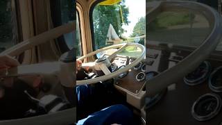 Inside a 761 Brockway truck with a screaming Detroit Diesel trucking memes [upl. by Callas]