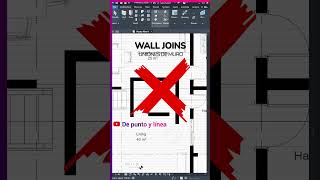 JOIN WALLS IN REVIT  Unir muros en Revit  REVIT PRO [upl. by Mcgrath]