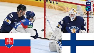 SLOVENSKO VS FĂŤNSKO Ĺ TVRĹ¤FINĂLE MAJSTROVSTVĂ SVETA V HOKEJI 2022 SK KOMENTĂR [upl. by Ennis]