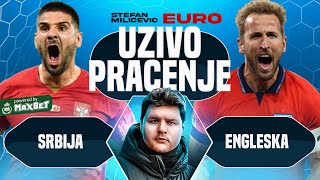 2100 SRBIJA vs ENGLESKA  EURO 2024  Stefan Milicevic LIVE [upl. by Kelleher411]