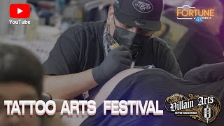 Tattoo Arts Festival COF VillainArtsTattoo [upl. by Sseb]