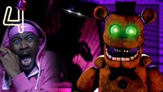 TRAPPED IN A HOUSE WITH POSSESSED ANIMATRONICS  Final Nights 4 w HEART RATE MONITOR [upl. by Corella]