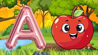 A Apple Song  Inspired By ABC song Gracies Corner  Nursery Rhymes  Kids Songs 92 [upl. by Ayotaj]