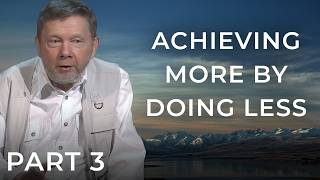 How to Enjoy Life While Chasing Your Goals  Eckhart Tolle [upl. by Alika]