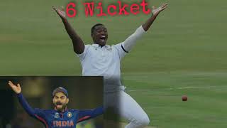 Lungi Ngidi 6 Wicket India vs south africa match [upl. by Lledrac252]