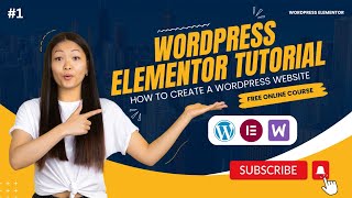 WordPress Elementor Tutorial For Beginners  How to integrate the WordPress dashboard Part1 [upl. by Lange696]