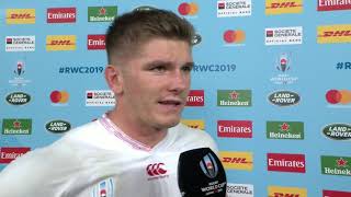 Owen Farrell Interview after the Rugby World Cup 2019 Final [upl. by Tedd]