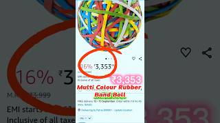 BEST MULTICOLOUR RUBBER BAND BOLL  shorts challenge [upl. by Mellins]