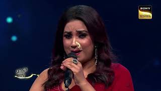 Shreya Ghoshal and Sayali live Jiv rangala 🎧😍🖤indianidol13 sony Please Subscribe ❤️ [upl. by Silbahc]